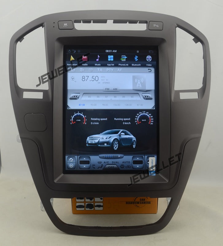 Buick Regal 2009 - 2015 10.4" Vertical Screen Android Radio Tesla Style