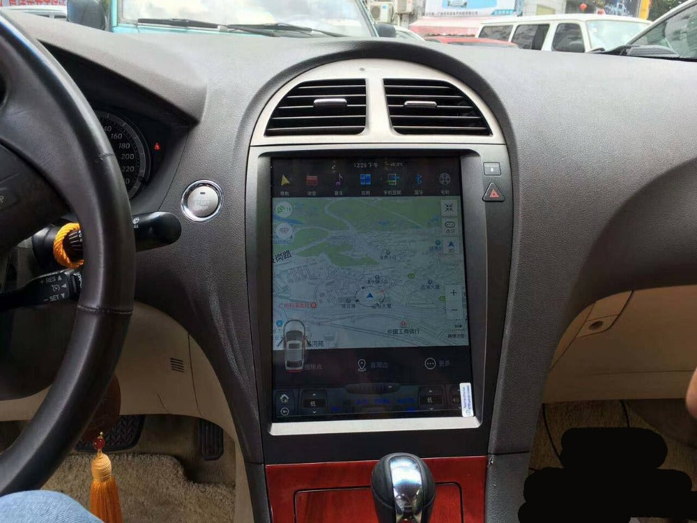 Tesla Style Lexus ES240 ES350 2006-2012 12.1" Vertical Screen Android Radio - Rhino Radios