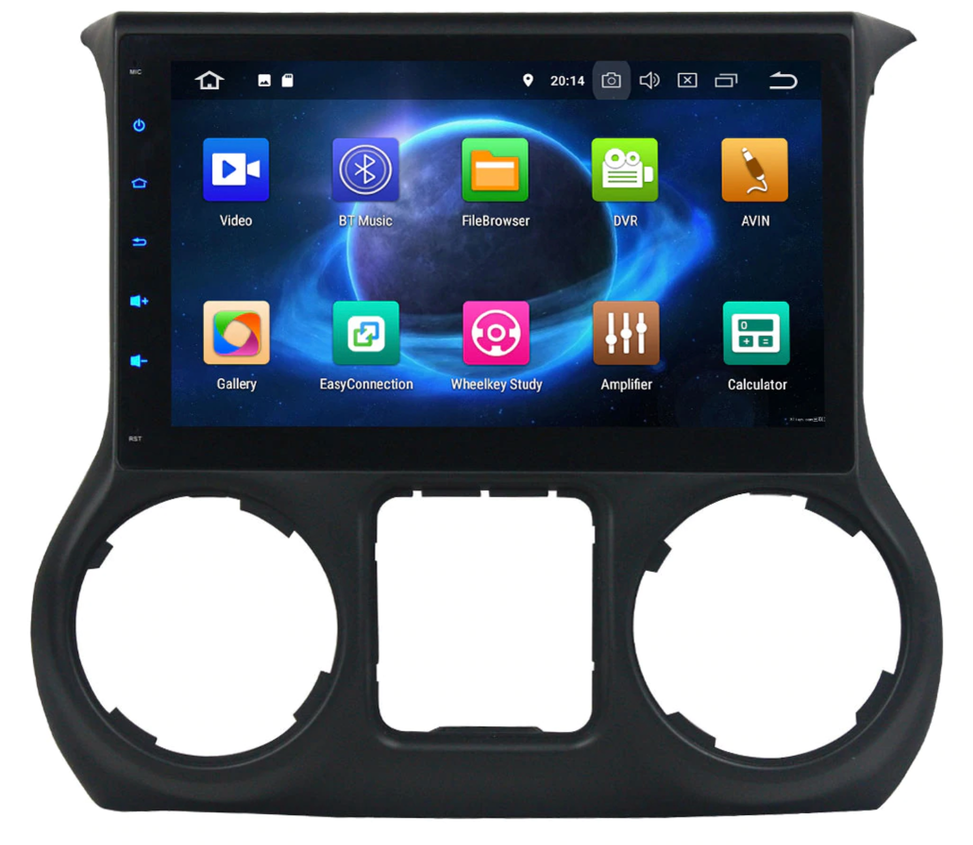 10.1" Android Radio GPS Android 10 for Jeep Wrangler 2011-2017 4G 64G Six Core