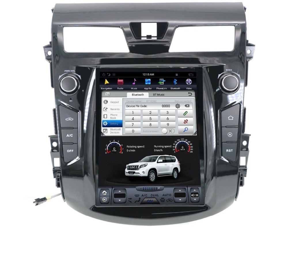 [Open Box] Nissan Altima 2013 - 2018 10.4" Vertical Screen Android Radio Tesla Style