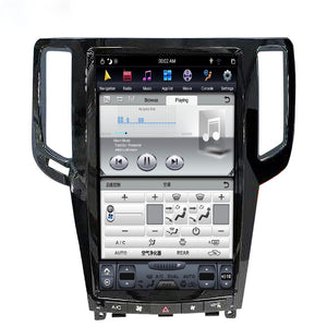 Infiniti G25 G35 G37 2007 - 2013  13.6" Vertical Screen Android Radio Tesla Style with 2K Resolution