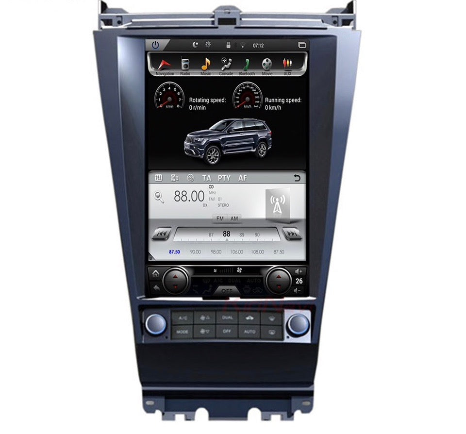 [Open Box] Honda Accord 7th Gen 2003 - 2007 12.1" Vertical Screen Android Radio Tesla Style