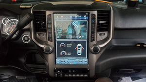 Dodge Ram 2019 - 2021 12.1" Vertical Screen Android Radio Tesla Style