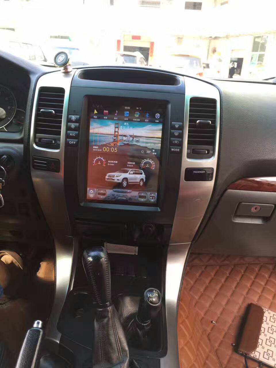 Tesla Style Lexus GX 470 2002 - 2009 10.4" Vertical Screen Android Radio - Rhino Radios