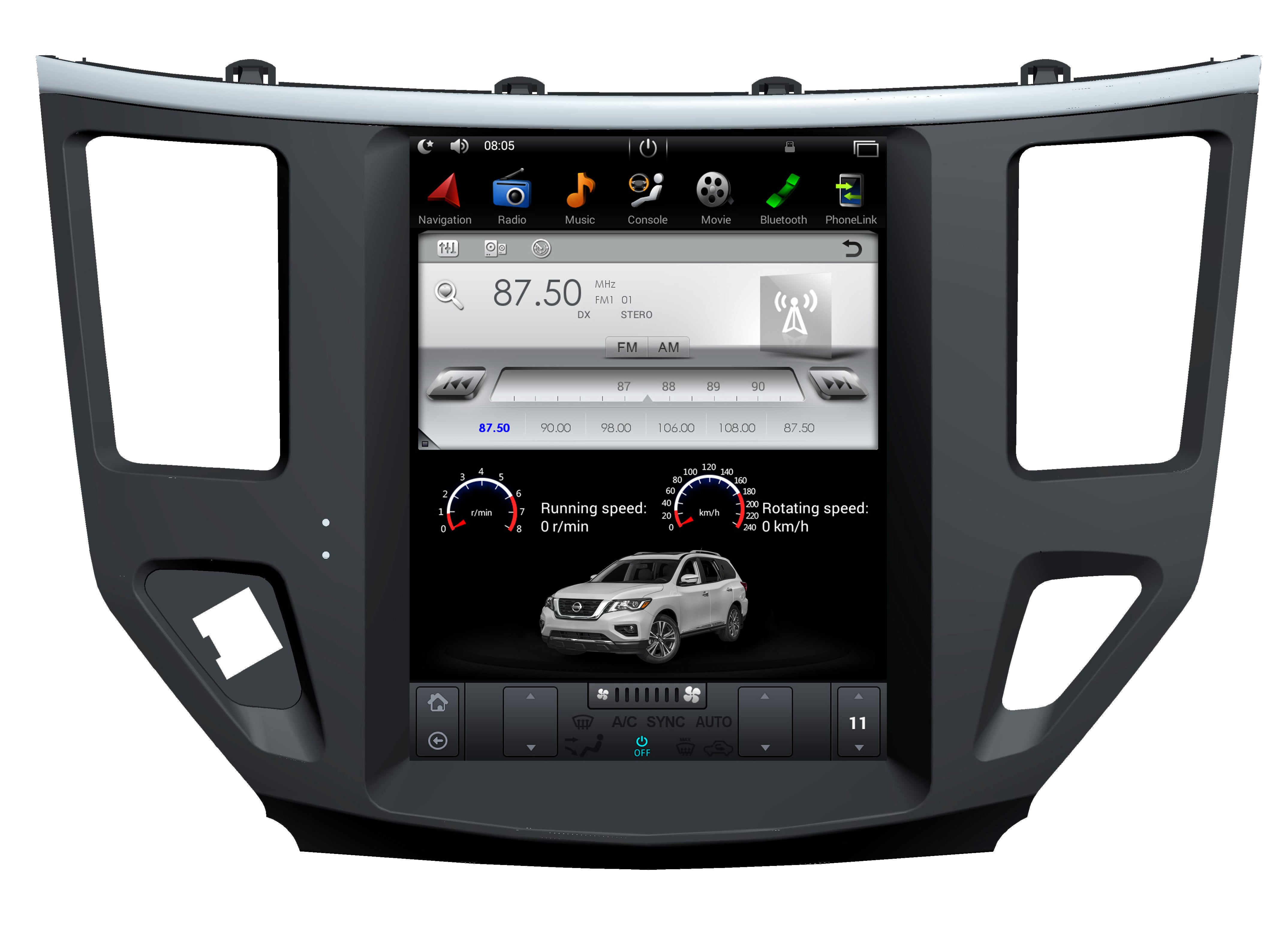 [Open Box] Nissan Pathfinder 2013 - 2016 10.4" Vertical Screen Android Radio Tesla Style