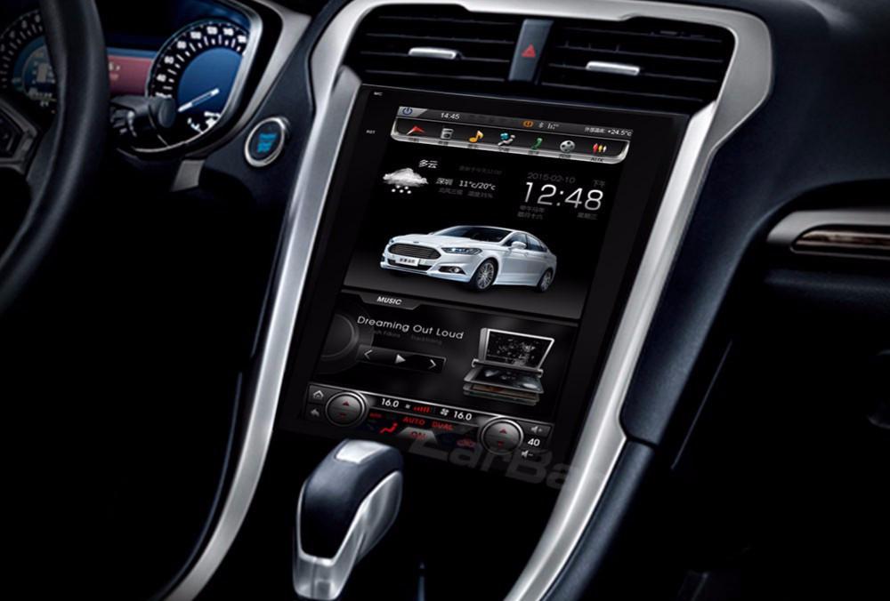  ZWNAV Android Tesla Style Radio for Ford Fusion Mondeo MK5  2013-2020 Car Stereo Autoradio 2 din GPS Navigation Multimedia Player DSP  Carplay Head Unit (2013-2020 Manual AC Version, 4GB+64GB) : Electronics